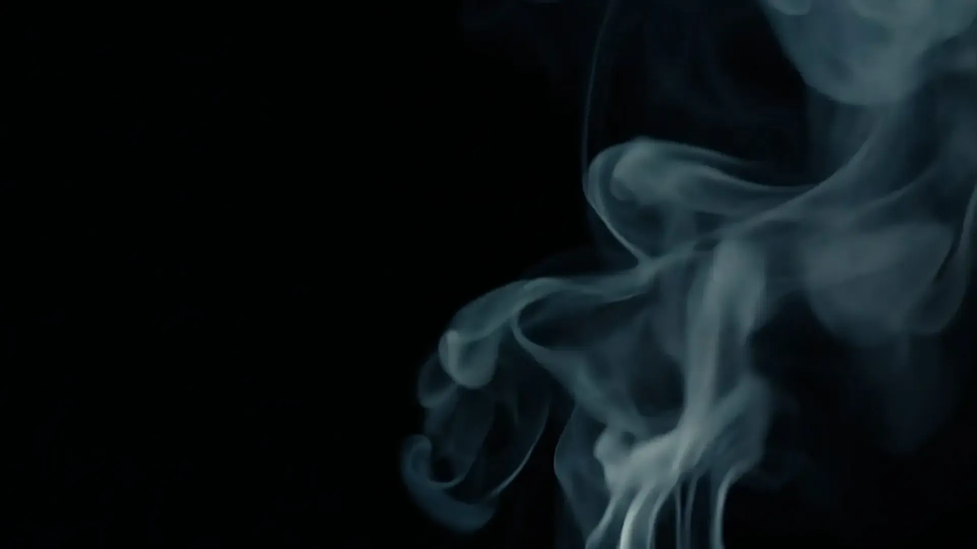 Mysterious Smoke Overlay for Horror Film Intros